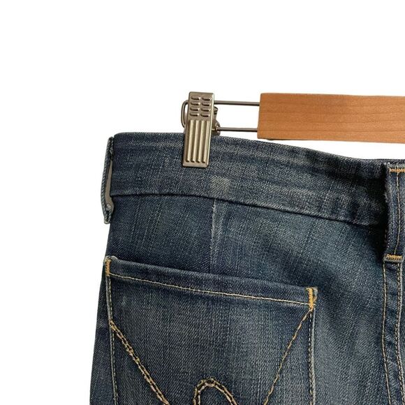 Citizens of Humanity Faye #003 Stretch Low Waist Full Leg Jeans Size 28 - Picture 5 of 10